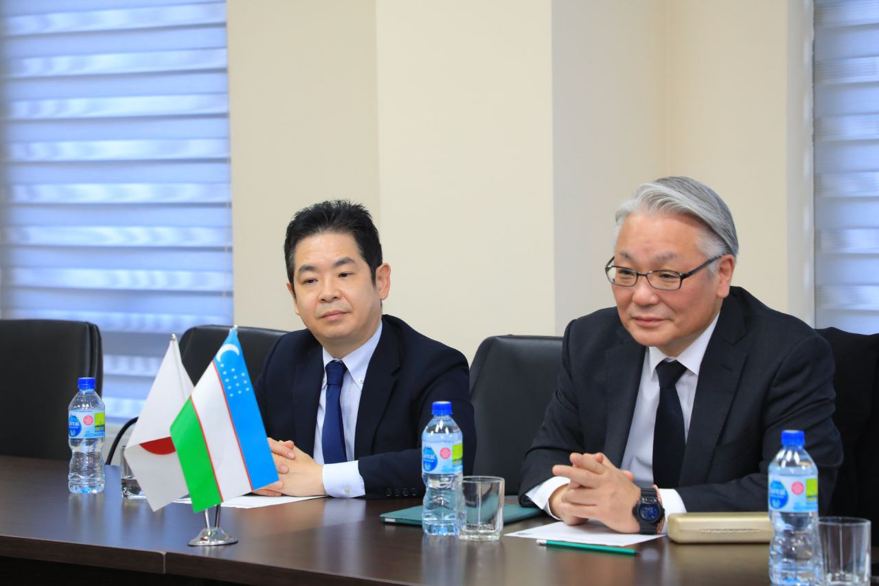 Toshkent arxitektura-qurilish universitetida Yaponiya davlatining “Mitsui” yirik kompaniyasi vakillari bilan uchrashuv bo‘lib o‘tdi